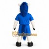 Blue White Horse Mascot Costume Blue White Horse Mascot Costume