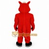 Red White Dragon Mascot Costume Red White Dragon Mascot Costume