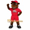 Brown Red Horse Mascot Costume Brown Red Horse Mascot Costume