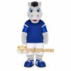Gray Blue Horse Mascot Costume Gray Blue Horse Mascot Costume