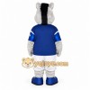 Gray Blue Horse Mascot Costume Gray Blue Horse Mascot Costume