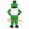 Green White Bearded Goblin Mascot Costume Green White Bearded Goblin Mascot Costume