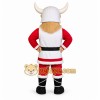 Red White Viking Mascot Costume