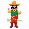 Green Yellow Sombrero Man Mascot Costume