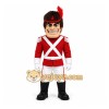 Red White Marching Band Soldier Mascot Costume