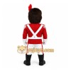 Red White Marching Band Soldier Mascot Costume