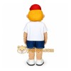Blonde Boy Red White Navy Mascot Costume Blonde Boy Red White Navy Mascot Costume