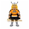 Orange Black Yellow Viking Mascot Costume Orange Black Yellow Viking Mascot Costume