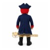 Navy Red Pirate Mascot Costume Navy Red Pirate Mascot Costume