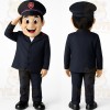 Navy Blue Police Officer Mascot Costume