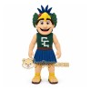 Yellow Green Aztec Warrior Mascot Costume Yellow Green Aztec Warrior Mascot Costume