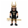 Black Gold Viking Football Player Mascot Costume