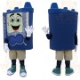 Blue White Medical Mesh Roll Mascot Costume