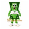 Green Smiling Dollar Bill Mascot Costume Green Smiling Dollar Bill Mascot Costume