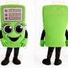Lime Green Gas Pump Mascot Costume