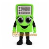 Lime Green Gas Pump Mascot Costume Lime Green Gas Pump Mascot Costume