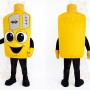 Yellow Bottle Mascot Costume