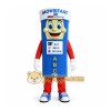 Blue White Red Movie Rental Kiosk Mascot Costume Blue White Red Movie Rental Kiosk Mascot Costume