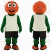 Orange Green Basketball Player Mascot Costume