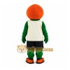 Orange Green Basketball Player Mascot Costume