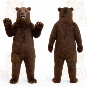 Brown Bear Mascot Costume