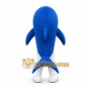 Blue White Dolphin Mascot Costume Blue White Dolphin Mascot Costume