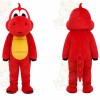 Red Dragon Mascot Costume