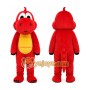 Red Dragon Mascot Costume