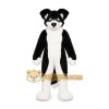 Black and White Dog Mascot Costume Black and White Dog Mascot Costume