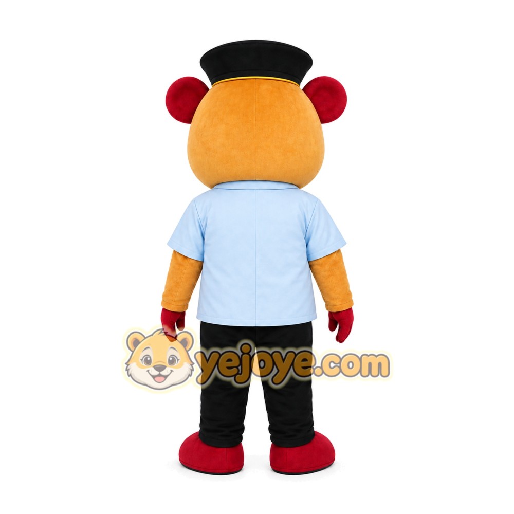Orange Tiger Boy Mascot Costume Orange Tiger Boy Mascot Costume