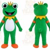 Green Frog Princess Mascot Costume