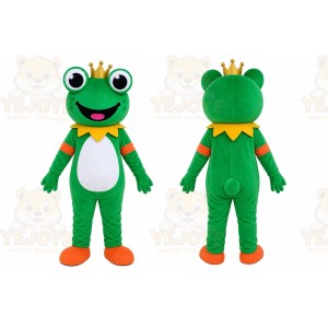 Green Frog Princess Mascot Costume