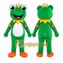 Green Frog Princess Mascot Costume