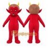 Red Devil Mascot Costume
