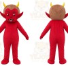Red Devil Mascot Costume