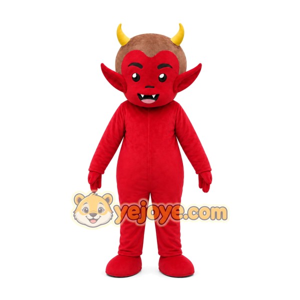 Red Devil Mascot Costume