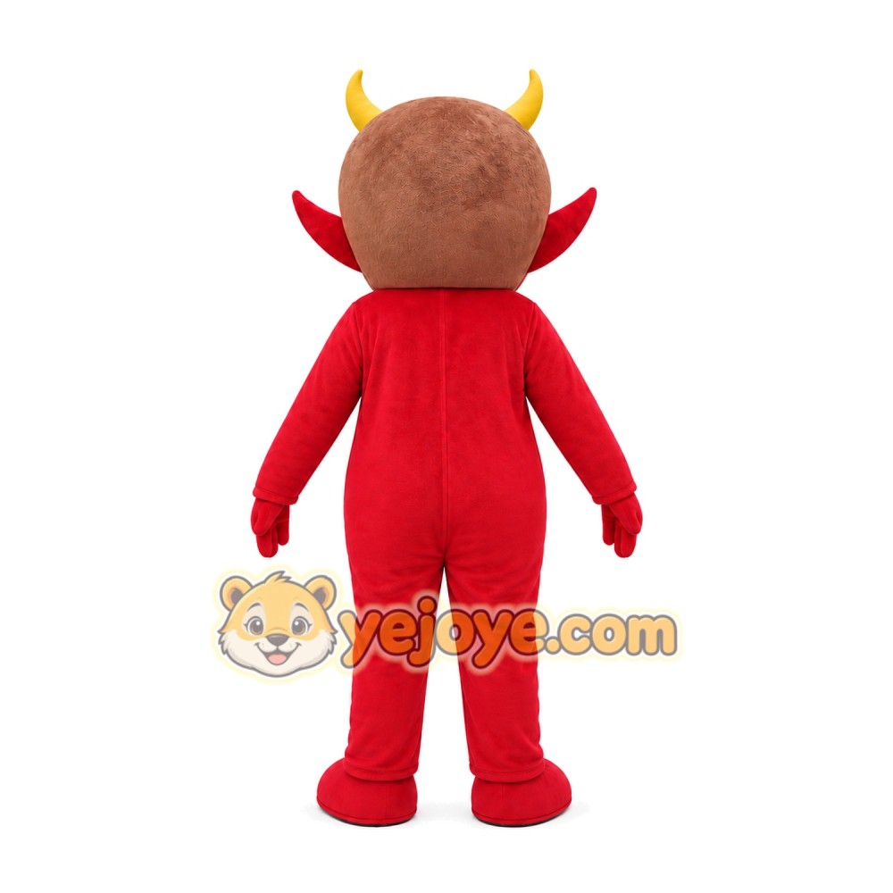 Red Devil Mascot Costume