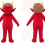 Red Devil Mascot Costume
