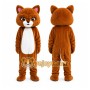 Brown Fox Mascot Costume