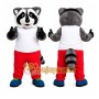Raccoon Red Pants Mascot Costume