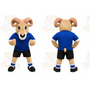 Tan Ram Sports Mascot Costume