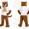 Brown Kangaroo Shirt Mascot Costume