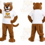 Brown Kangaroo Shirt Mascot Costume