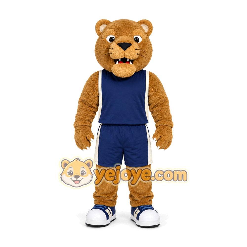 Brown Bear Sports Mascot Costume Brown Bear Sports Mascot Costume