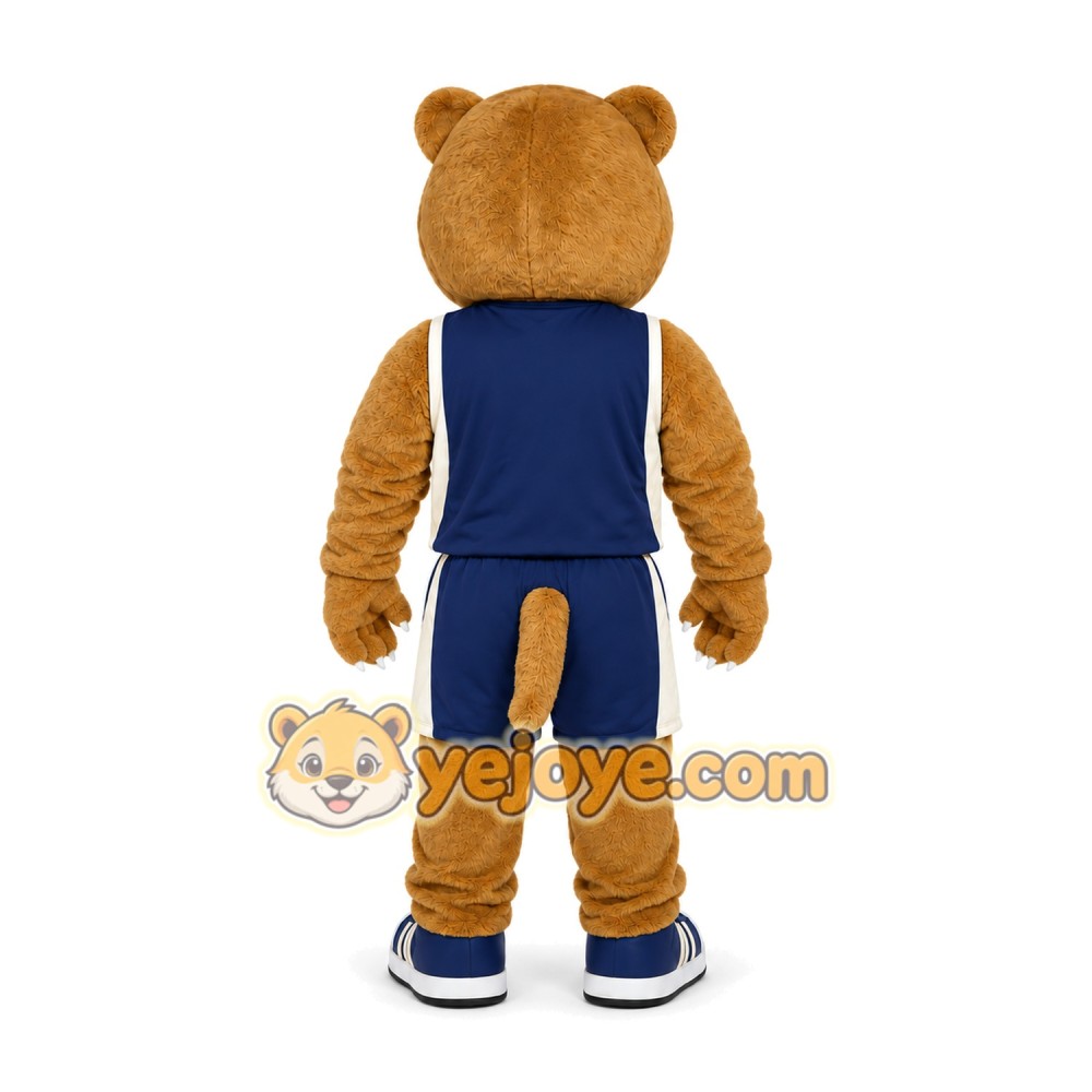 Brown Bear Sports Mascot Costume Brown Bear Sports Mascot Costume