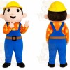 Builder Boy Mascot Costume