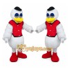 Gray Duck Mascot Costume Gray Duck Mascot Costume