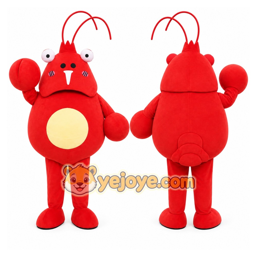Red Lobster Mascot Costume Red Lobster Mascot Costume