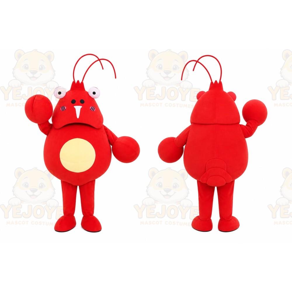 Red Lobster Mascot Costume
