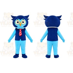 Blue Owl Mascot Costume